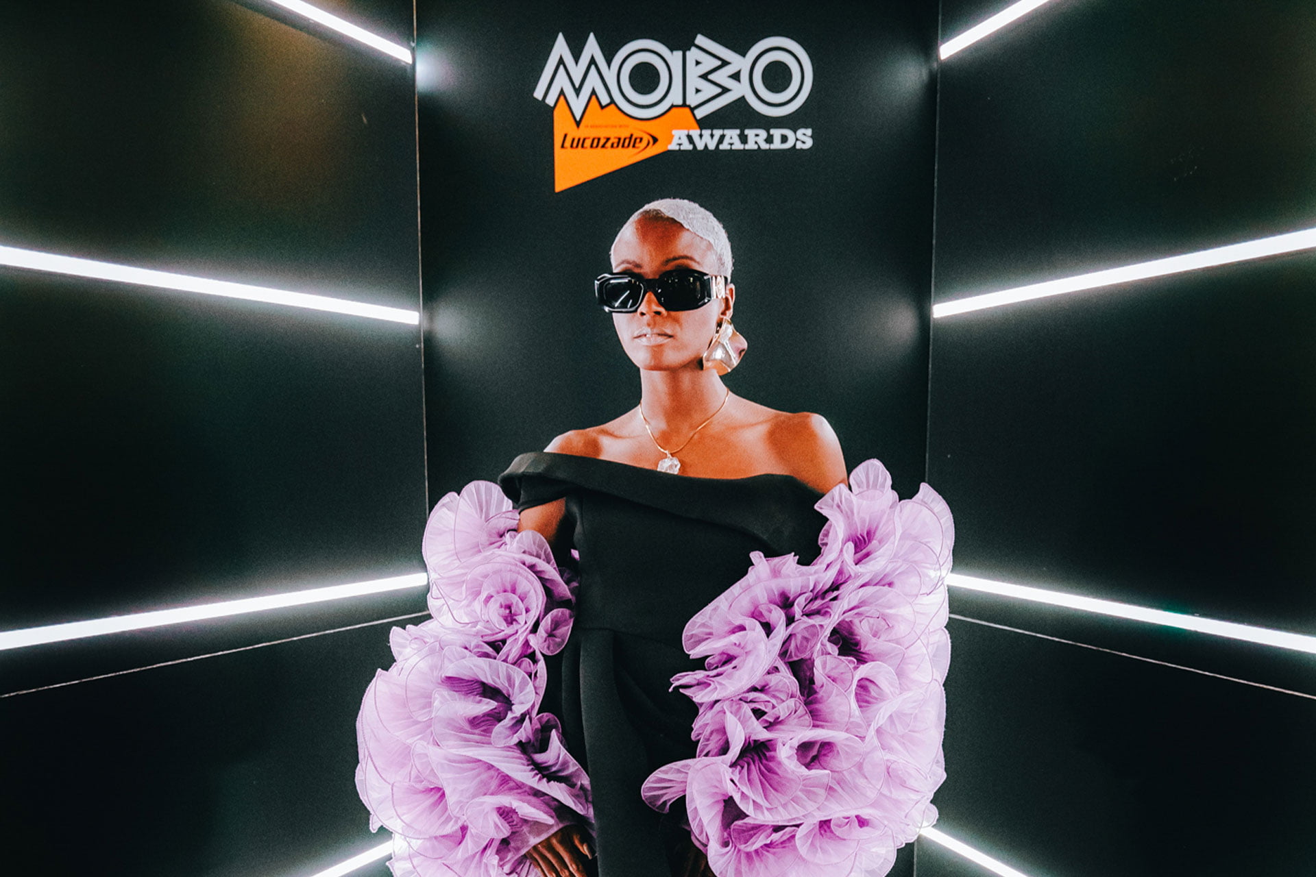 MOBO Awards Light tunnel