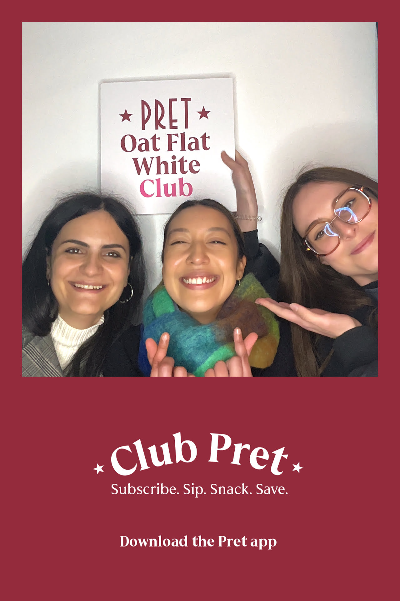 Club Pret Photo Experience, classic booth