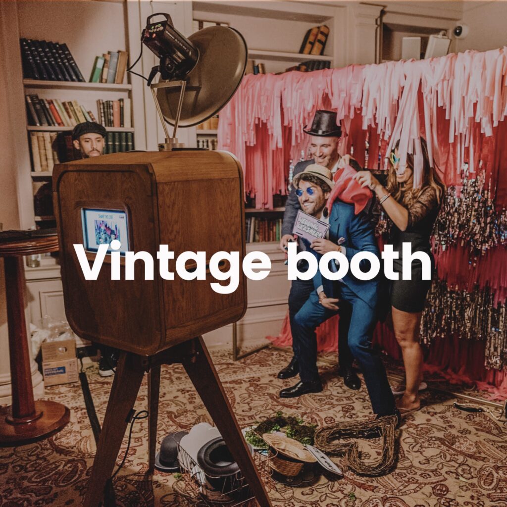 Vintage photo deals booth