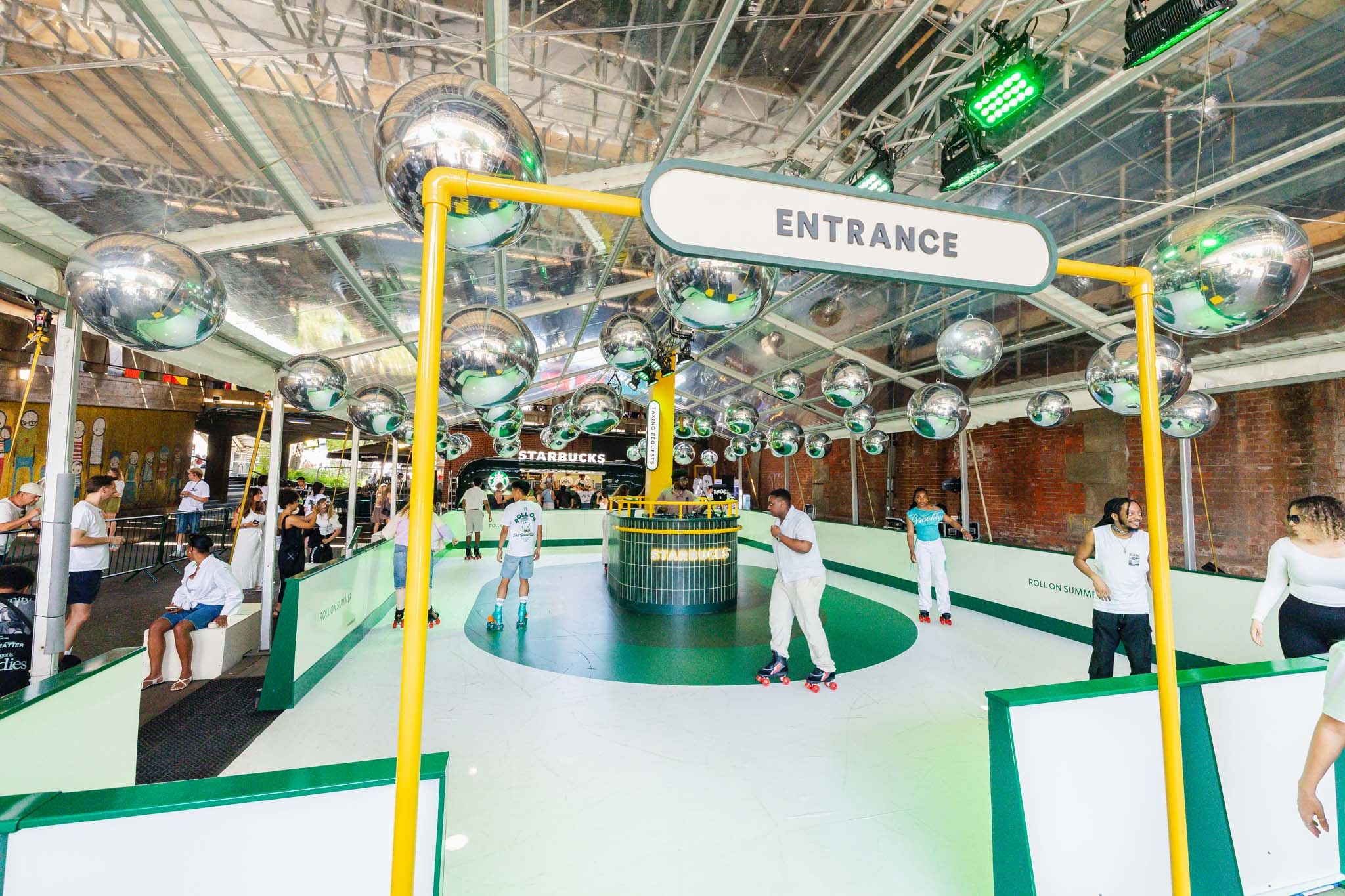 Starbucks Roller Rink - London