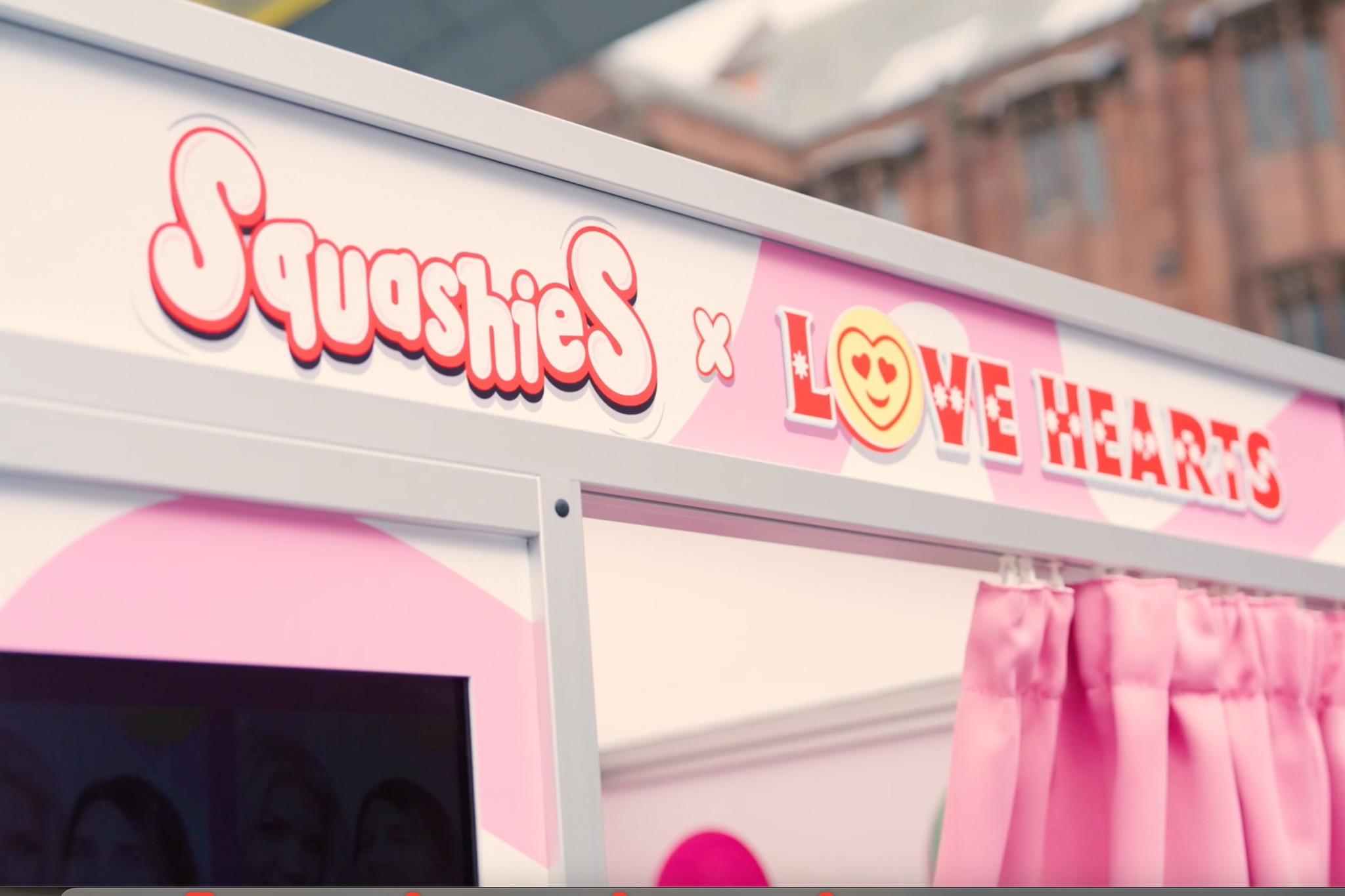 Squashies x Love Hearts Retro Photo Booth