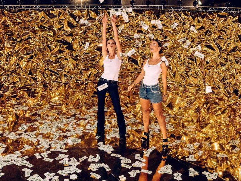 Bullet Time for Philipp Plein Runway Show at Milan Fashion Week